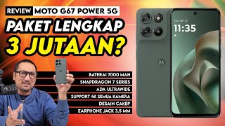 3 Jutaan, Pakai Snapdragon 7 Series, Baterai 7000 & Irit | Review Moto G67 Power 5G