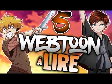 5 WEBTOONS VRAIMENT COOL ! (Bonus HÉROS PUISSANT !) | MANGA CORP