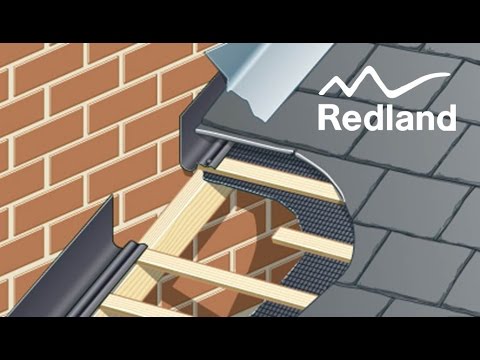 Rapid Flashing Side Abutment GRP Secret Gutter Installation Video