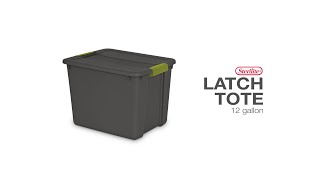 Sterilite 12 Gallon Latch Tote