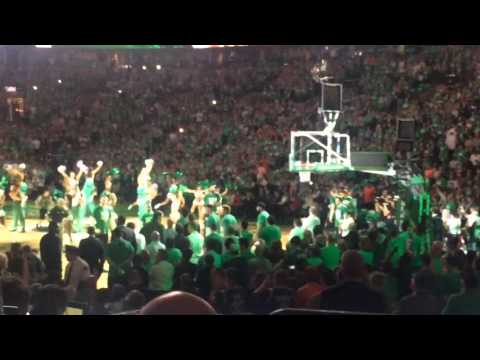 TD Garden crowd goes wild as Boston Celtics introduced for Game 3