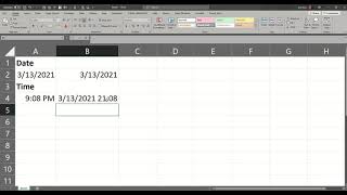 Excel Date And Time Keyboard Shortcuts
