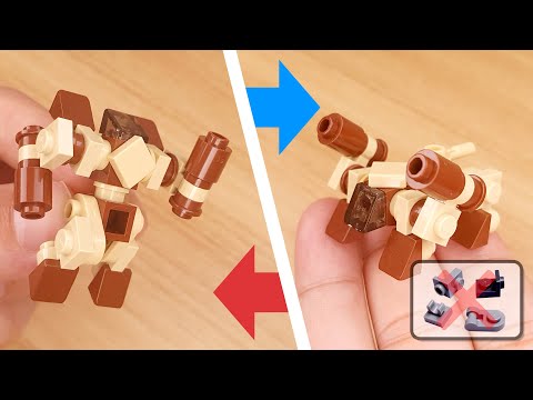 Micro brick easy to build Liger transformer mech - Laizen