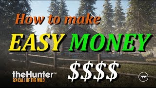 The Hunter: Call of the Wild make EASY money 2018