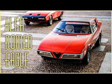 Thumbnail for Alfa Romeo Eagle: The Lost Masterpiece That Redefined Italian Futurism by Alfa Romeo, Sports car, Pininfarina, Car, Van