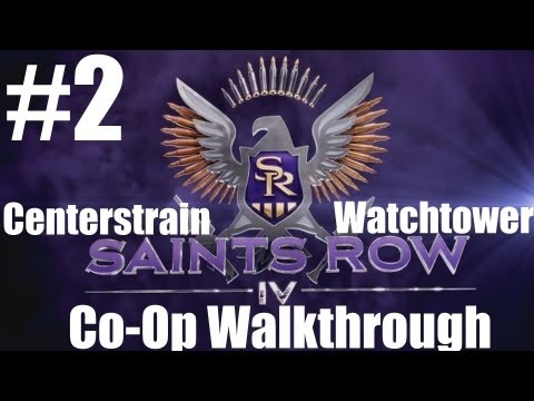 Saints Row IV - CO-OP Walkthrough - Part 2 - A Pleasant Day | CenterStrain01