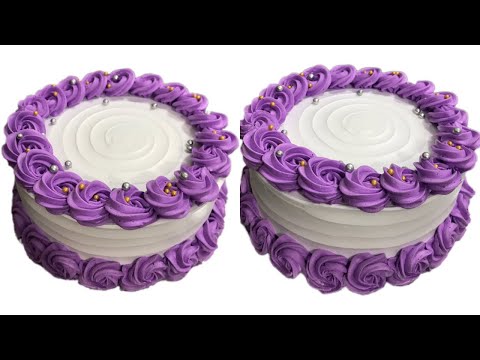 Puprle simple cake /how to make purple cake @SoumyaCRecipes @grandlinebakery07