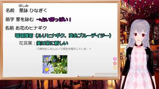 【自己紹介】かえってきました！星詠ひなぎくです【再デビュー】