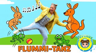 🎶🦘 FLUMMI-TANZ 🐸✨ Kinderlied zum bewegen, mitsingen &amp; tanzen mit Pepina 🦗🐰