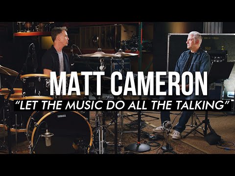Matt Cameron Explains his Drumming Philosophy