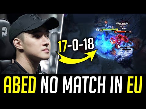 Abed NO MATCH in EU pubs - 17 KILLS without DEATHS DOTA 2