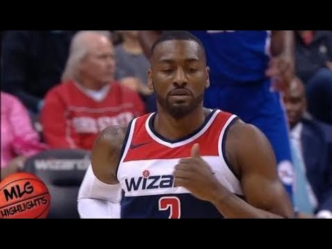 John Wall CRAZY Highlights vs Sixers / Week 1 / Wizards vs 76ers / 2017 NBA Season