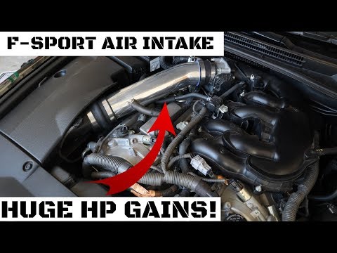 F-Sport Air Intake Installation Lexus IS350/250 || Cleaning F-Sport Air Intake