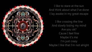 Shinedown - I'm Not Alright (with lyrics)