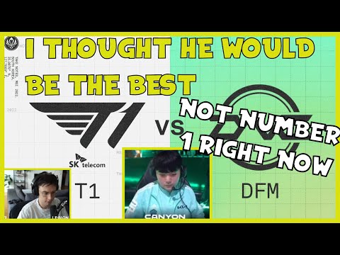 Caedrel REACTS DK Canyon Is NOT the Best Jungler In The World Right Now, T1 VS DK LCK T1FAKER GALIO