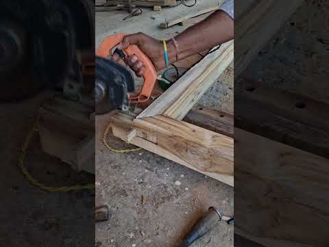 door frame work #woodworking #shorts #carpentry #wood #woodwork #cutting #work #tools #diy