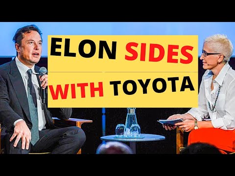 Elon Musk Sides With Toyota, Says The World Needs Oil and Gas