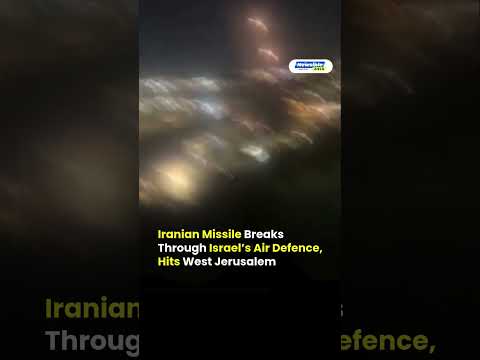Iranian Missile Breaks Through Israel’s Air Defence, Hits West Jerusalem