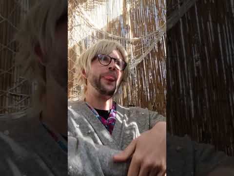 a girl from Silesia - and haja in the garden