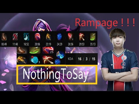 NothingToSay Templar Assassin Mid [Rampage] Full Dota 2 Gameplay Patch 7.31b