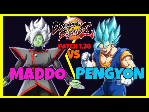 DBFZ - MADDO vs PENGYON gameplays (Super Baby 2, Trunks, Zamasu vs Fusion Bros, Zamasu)