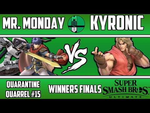 Quarantine Quarrel #15, Winners Finals: Mr. Monday(Ike/ROB) vs Kyronic(Ken)