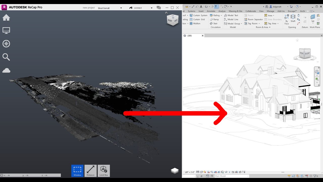 LiDAR Point Cloud To  Revit Topography Tutorial