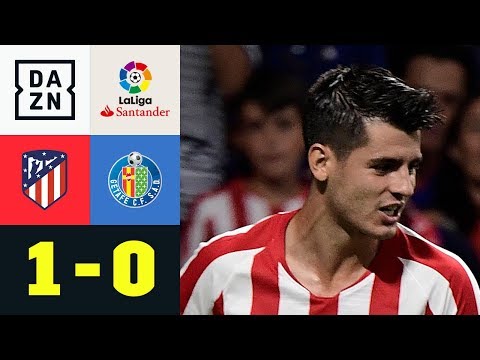 Morata-Tor und zweimal Rot im kleinen Derby: Atletico Madrid - Getafe 1:0 | LaLiga | DAZN Highlights