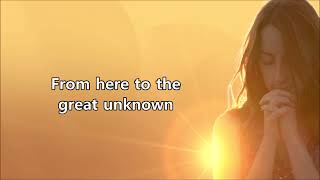 Alison Krauss &amp; The Cox Family - Where No One Stands Alone (lyrics)