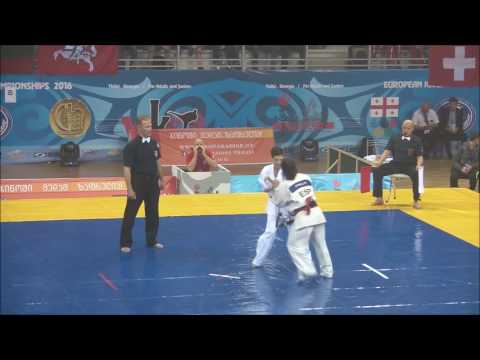 EC2016 Women Finale 50 55Kg Isis Pinilla Spain AKA Vs zsófia Szabó Hungary SHIRO