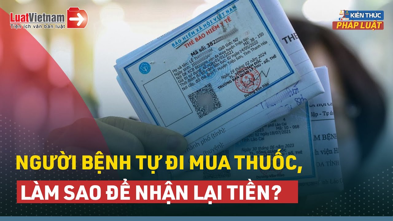 Người bệnh tự đi mua thuốc: Phải làm sao để được BHYT thanh toán tiền?