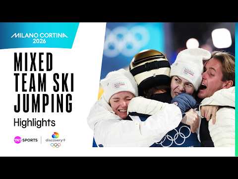 Gold Secured in Style 🥇 | Mixed Team Ski Jumping Highlights | Winter Olympics 2026