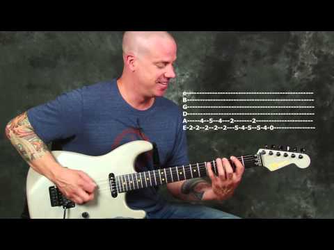 Learn Crazy Train pt1 rock guitar song lesson from Ozzy Osbourne Live Tribute Randy Rhoads