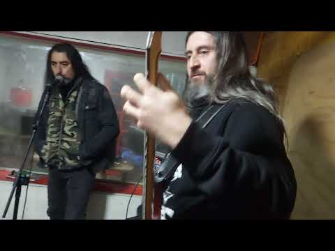 DEMONIC RAGE rehearsal  2025 🎸🥁🎸💀🤘🏻🔥🎤🔥🤘🏻💀"Inpending diabólical Conquest " (  cover Incantation )