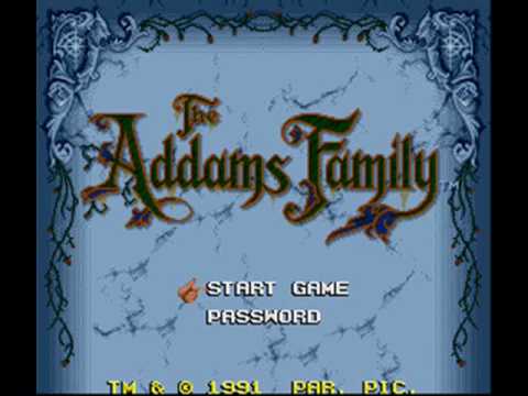 The Addams Family SNES Music - You Failed, Gomez