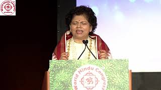 Ekatmata Mantra by Smt Chandrika Tandon @ WHC 2018