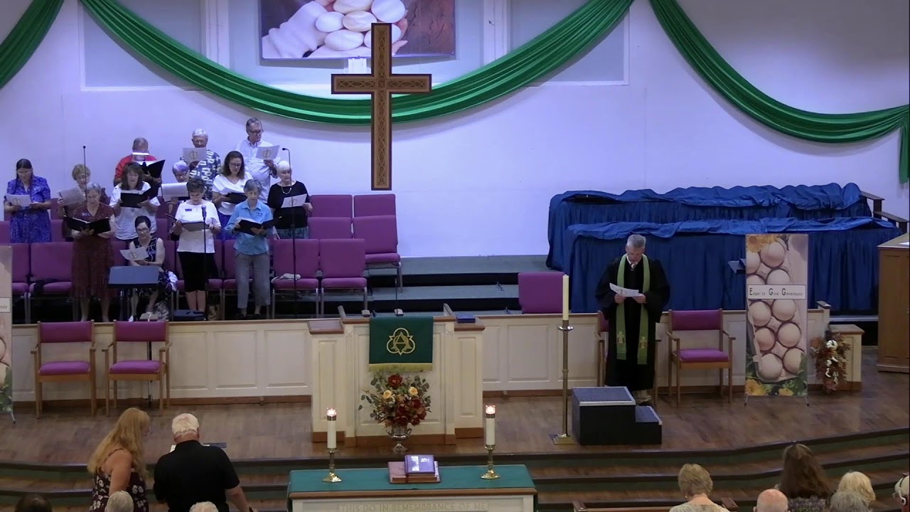 Worship Service 11/10/2024: "Inside-Outside"