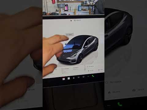 Tesla windshield fluid reservoir location #tesla #teslamodel3 #teslamodely #teslamodels