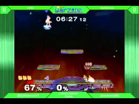 CFST: Warzone 2 Melee Singles: Leffen (fox) vs MattDotZeb (falco)
