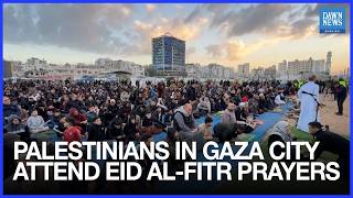 Download lagu Palestinians in Gaza City Attend Eid al-Fitr Prayers Amid Ongoing Conflict | Dawn News English mp3