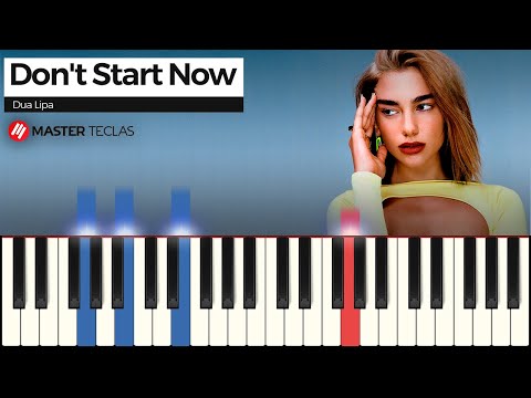 Don't Start Now - Dua Lipa | Piano Tutorial + Partitura