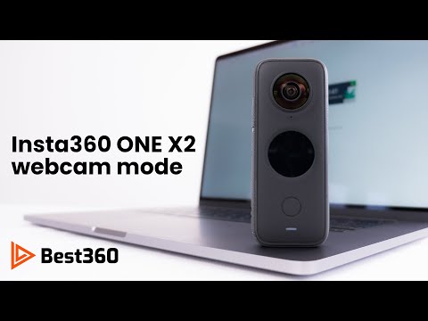 How To Use Insta360 ONE X2 As Webcam Tutorial