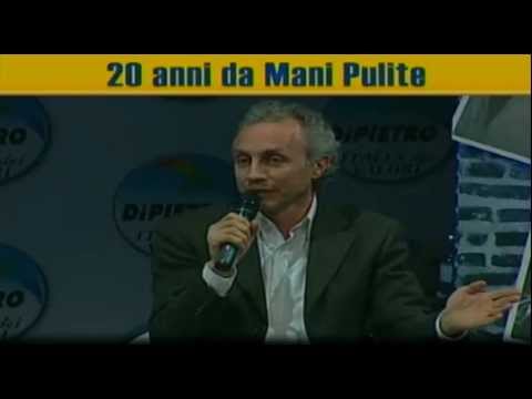 Marco Travaglio at the twentieth anniversary of Mani Pulite - Part 1 of 2 (Milan, February 17, 2012)