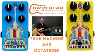 Video thumbnail for Bass Pedals!: Seamoon FX Octatron and Funk Machine Pedals. #basspedals  #seamoonfx #basseffects by Bass Gear Magazine