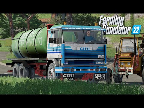 FS22 - Gifu 405T/Sisu M - My Summer Car's TRUCK  - Farming Simulator 2022 Roleplay Mod DOWNLOAD