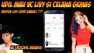Download lagu UDIL BERSAMA LIVY KEMBALI ADA APA NIH CROCODIL mp3