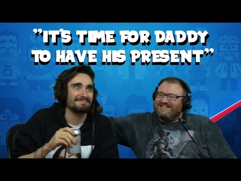 "It's time for Daddy to have his present"