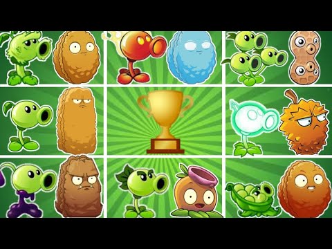 Pvz2 Random Walnut And Peashooter 8 Team Tournament Who Will Win?