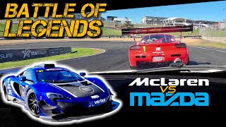 // IT'S A DOGFIGHT // 700hp McLaren 650S GT vs. 20B Turbo RX-7 at GTRNZ [4K]