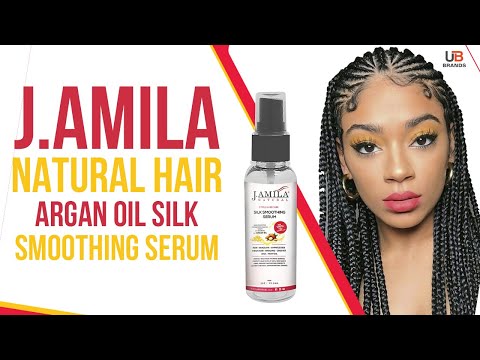 Silky Smooth Hair with J.Amila Natural Hair Argan Oil Serum